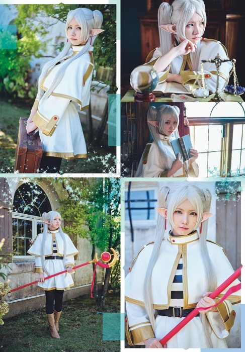 えなこの葬送のフリーレンのコスプレグラビアエロ画像006